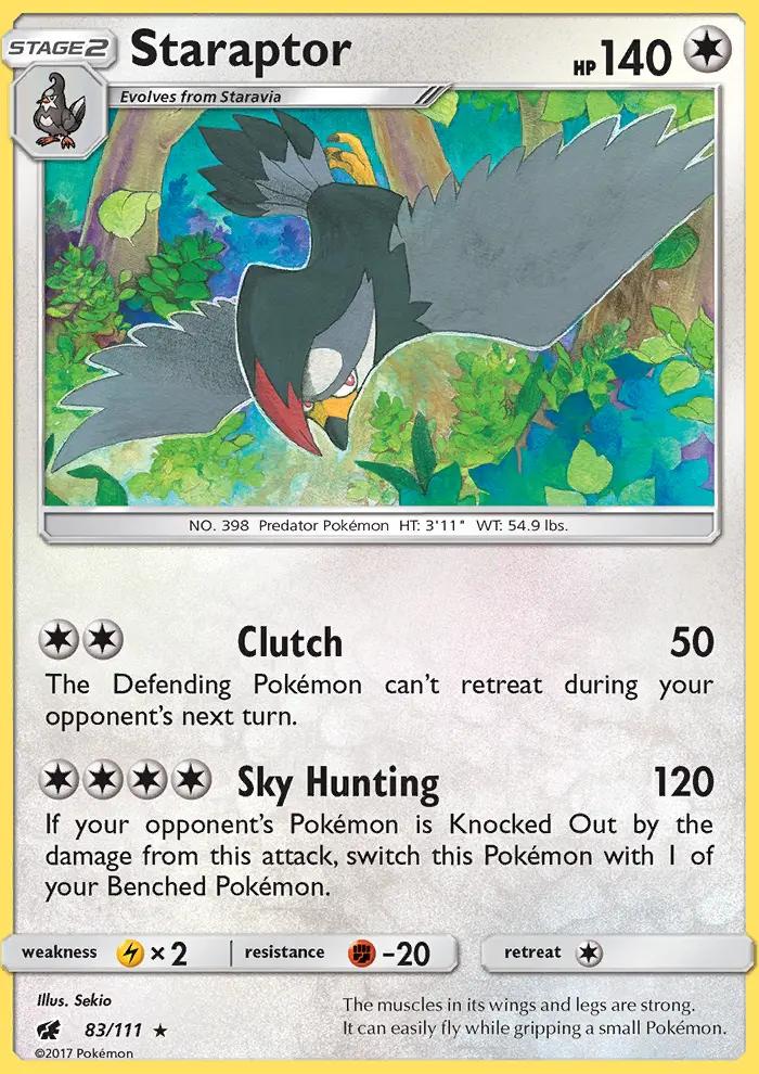 Image of Staraptor Crimson Invasion (CIN) #83