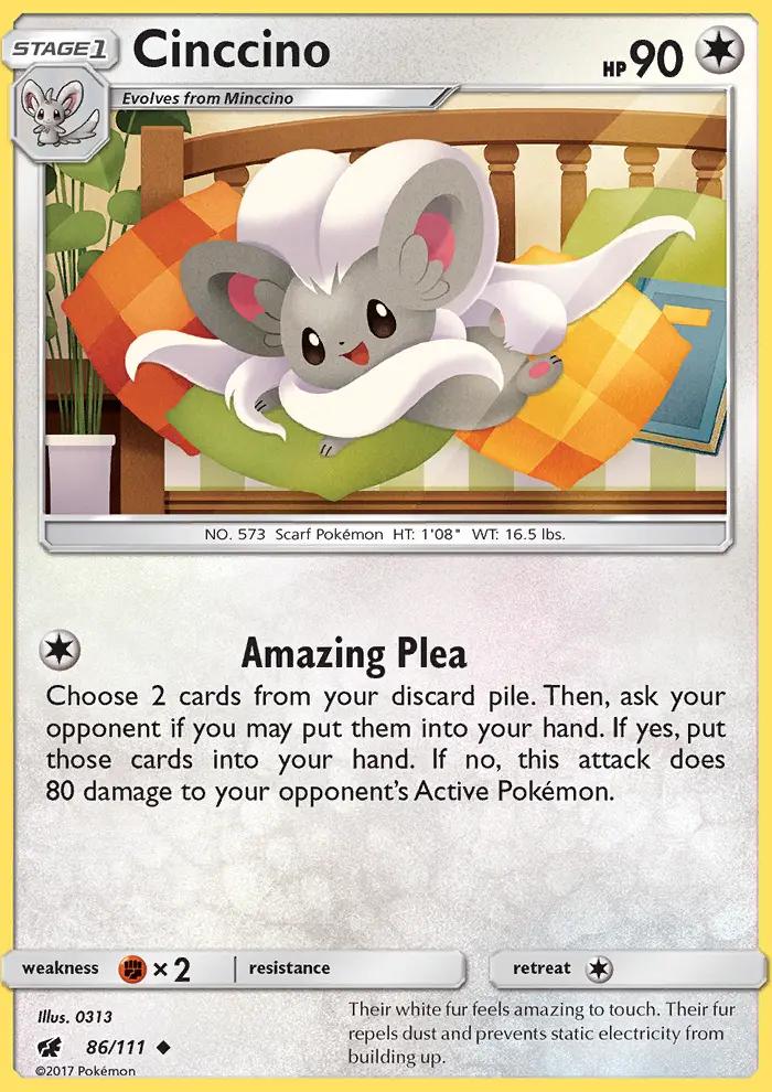 Image of Cinccino Crimson Invasion (CIN) #86