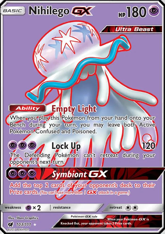 Image of Nihilego-GX Crimson Invasion (CIN) #103