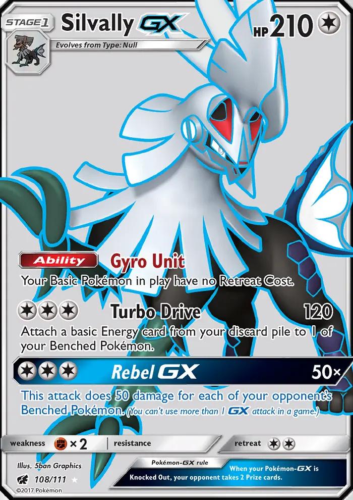 Image of Silvally-GX Crimson Invasion (CIN) #108