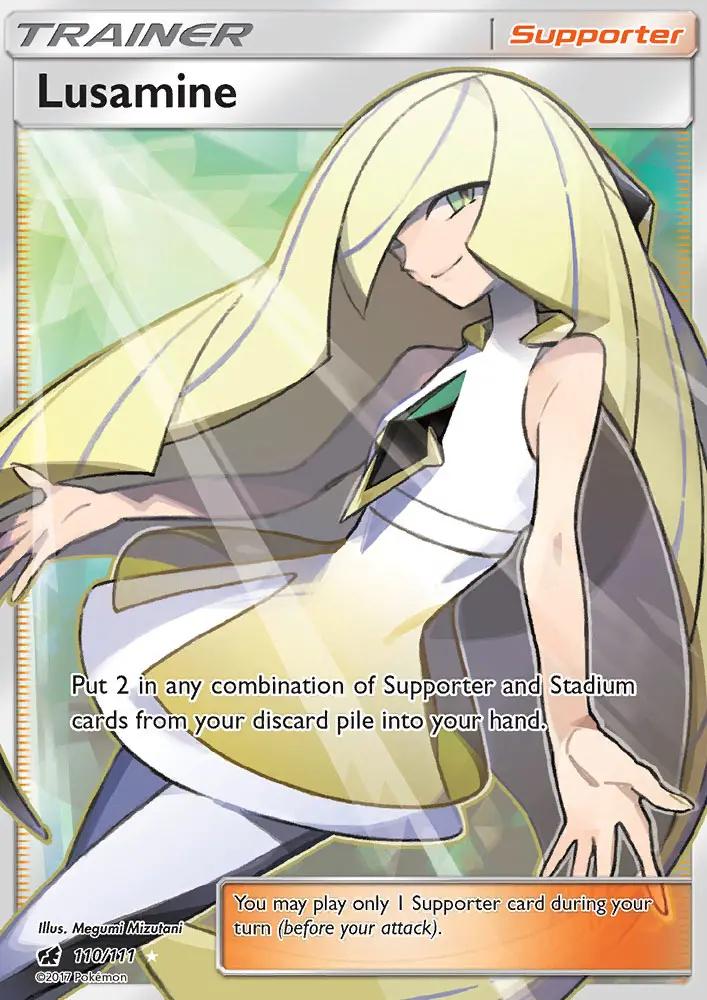 Image of Lusamine Crimson Invasion (CIN) #110