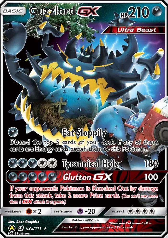 Image of Guzzlord-GX Crimson Invasion (CIN) #63a