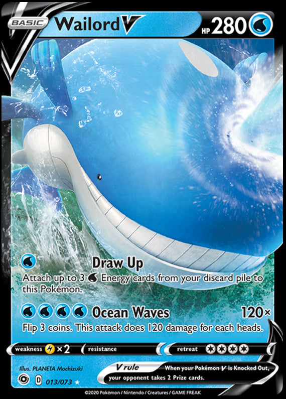 Image of Wailord V Champions Path (CPA) #13