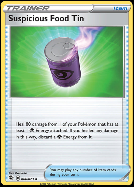 Image of Suspicious Food Tin Champions Path (CPA) #66