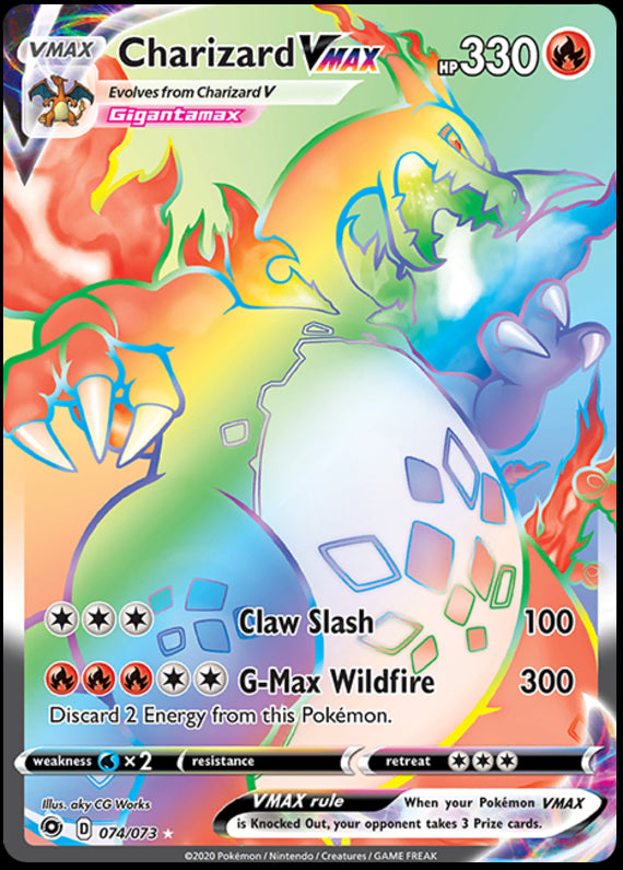 Image of Charizard VMAX Champions Path (CPA) #74