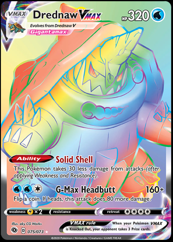 Image of Drednaw VMAX Champions Path (CPA) #75