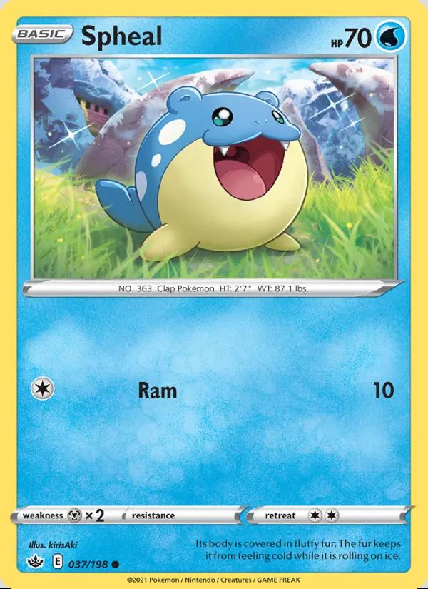 Image of Spheal Chilling Reign (CRE) #037