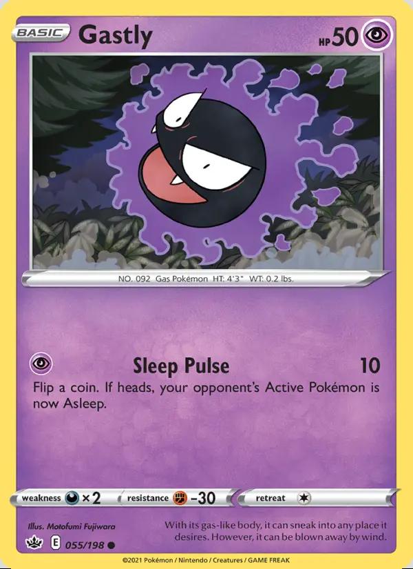 Image of Gastly Chilling Reign (CRE) #055