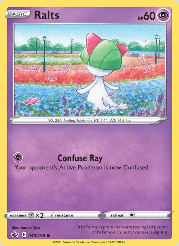 Image of Ralts Chilling Reign (CRE) #059