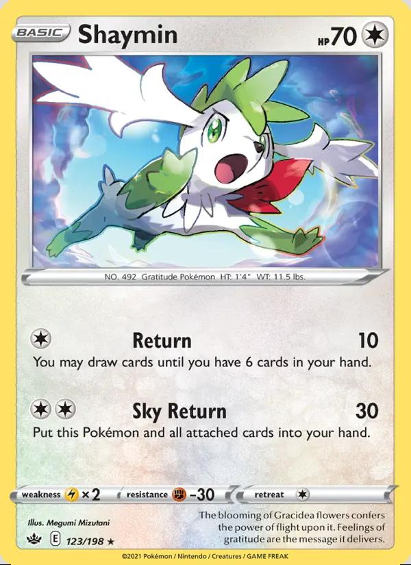 Image of Shaymin Chilling Reign (CRE) #123