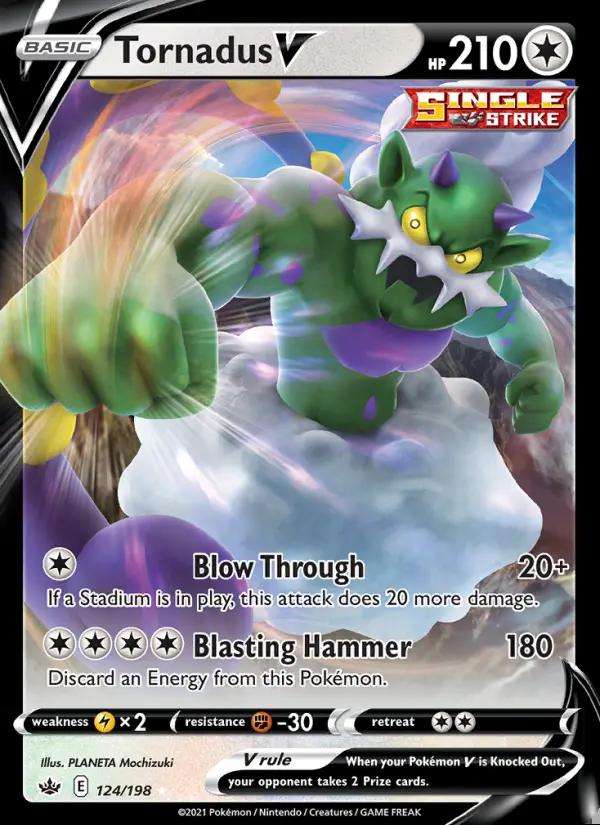 Image of Tornadus V Chilling Reign (CRE) #124
