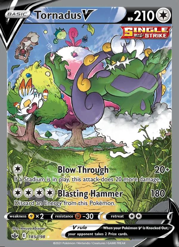 Image of Tornadus V Chilling Reign (CRE) #185
