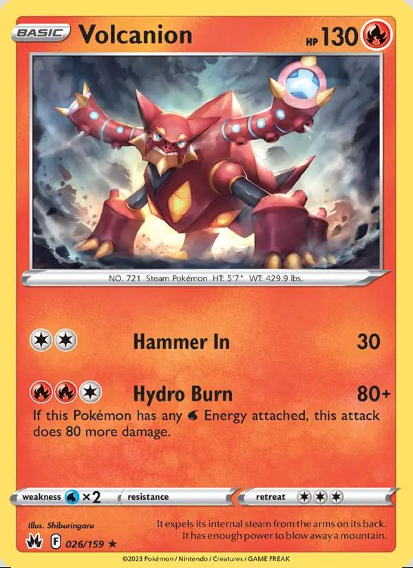 Image of Volcanion Crown Zenith (CRZ) #026