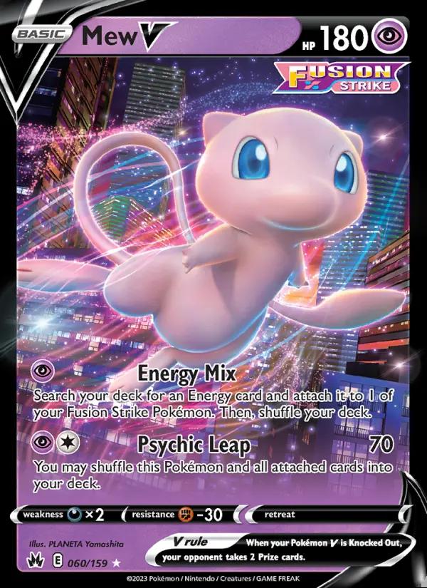 Image of Mew V Crown Zenith (CRZ) #060