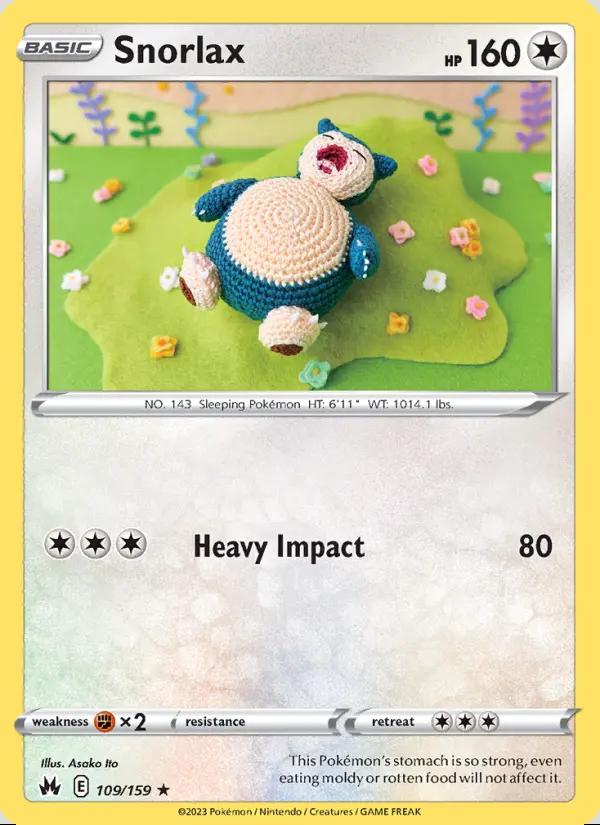 Image of Snorlax Crown Zenith (CRZ) #109