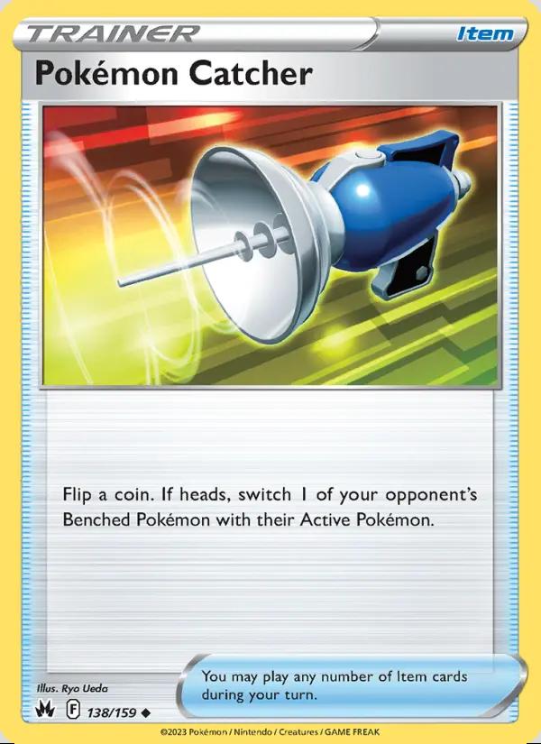 Image of Pokemon Catcher Crown Zenith (CRZ) #138