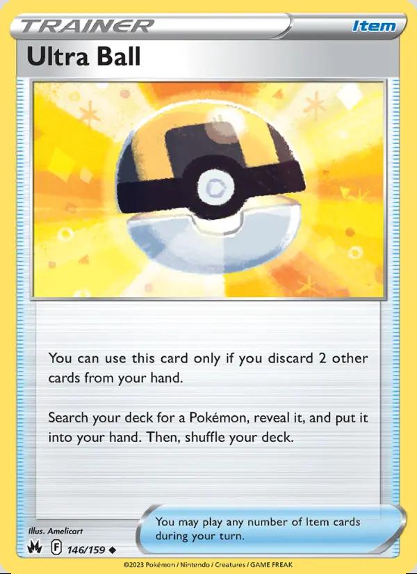 Image of Ultra Ball Crown Zenith (CRZ) #146