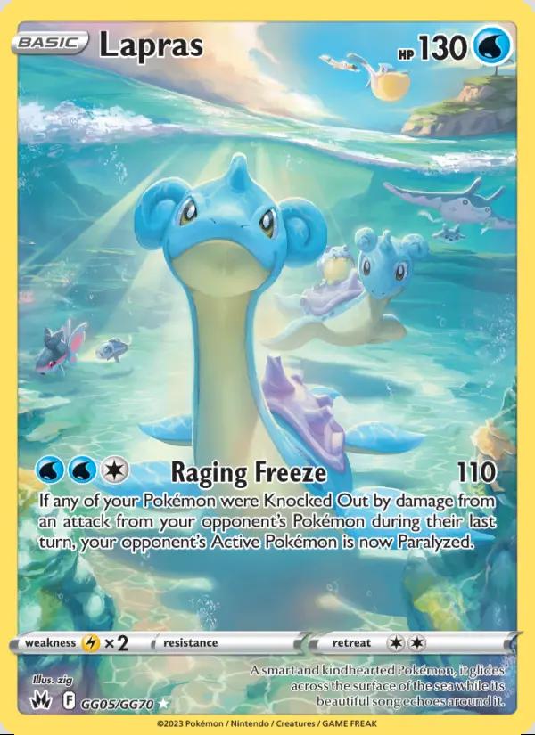 Image of Lapras Crown Zenith (CRZ) #GG05