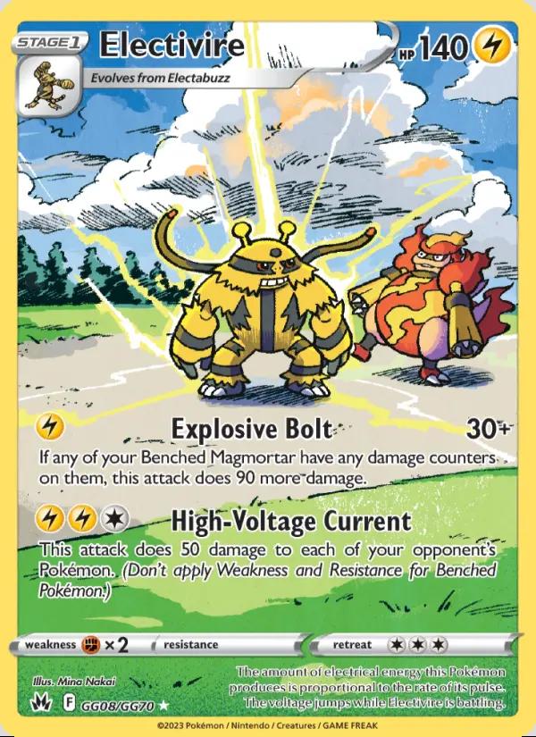 Image of Electivire Crown Zenith (CRZ) #GG08