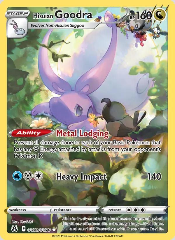 Image of Hisuian Goodra Crown Zenith (CRZ) #GG21
