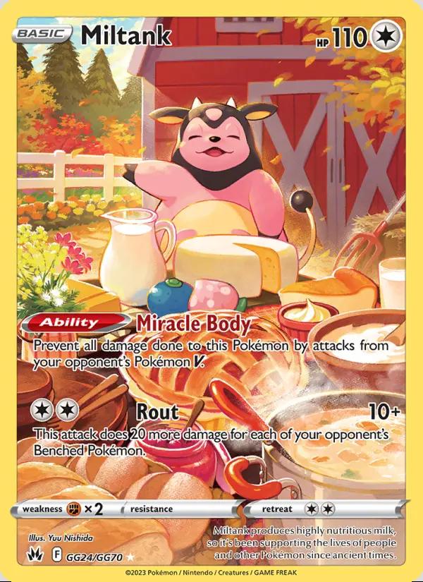 Image of Miltank Crown Zenith (CRZ) #GG24