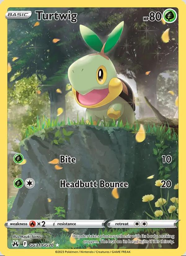 Image of Turtwig Crown Zenith (CRZ) #GG31