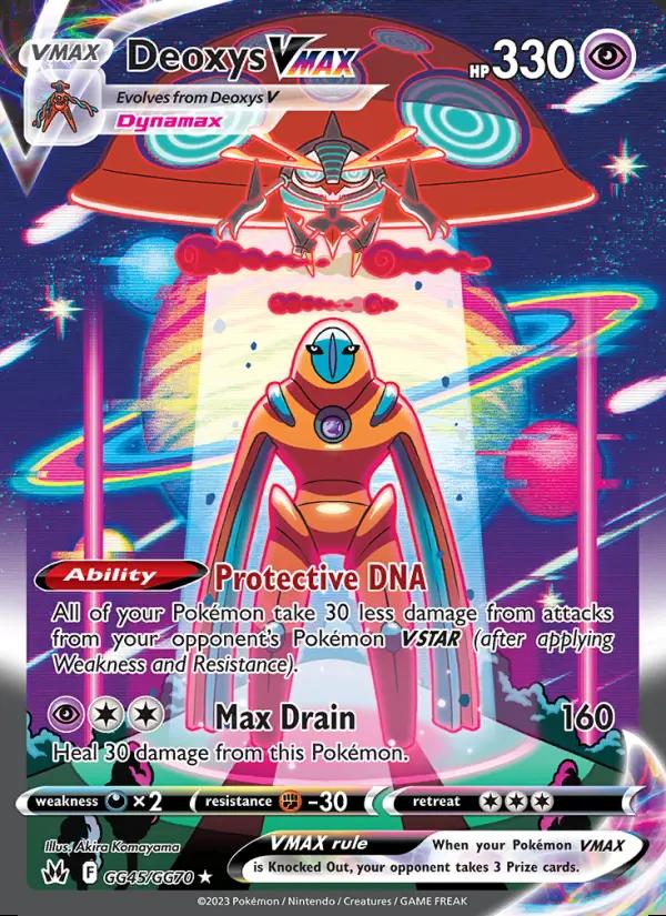 Image of Deoxys VMAX Crown Zenith (CRZ) #GG45