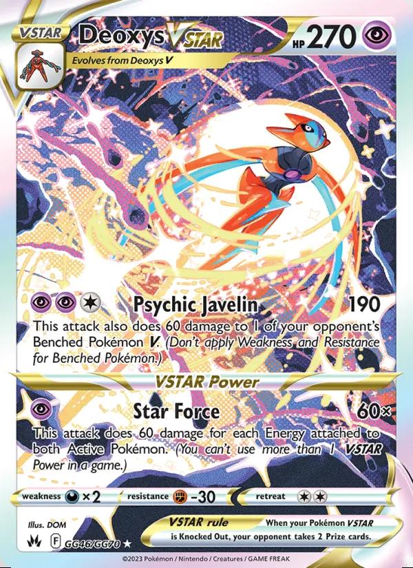 Image of Deoxys VSTAR Crown Zenith (CRZ) #GG46