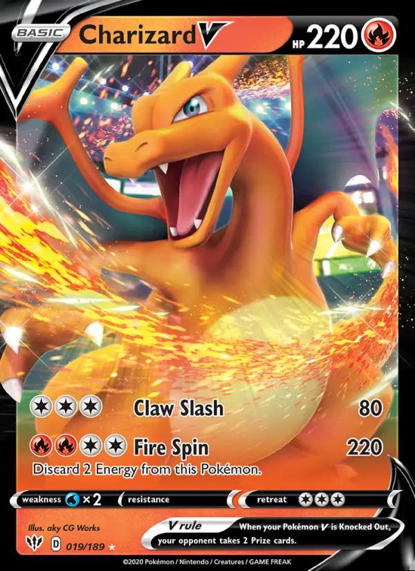Image of Charizard V Darkness Ablaze (DAA) #019