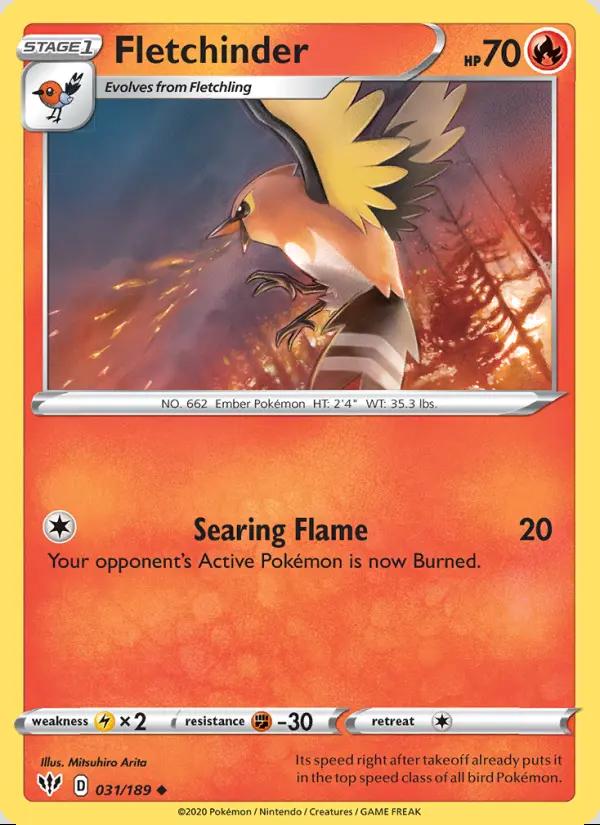 Image of Fletchinder Darkness Ablaze (DAA) #031