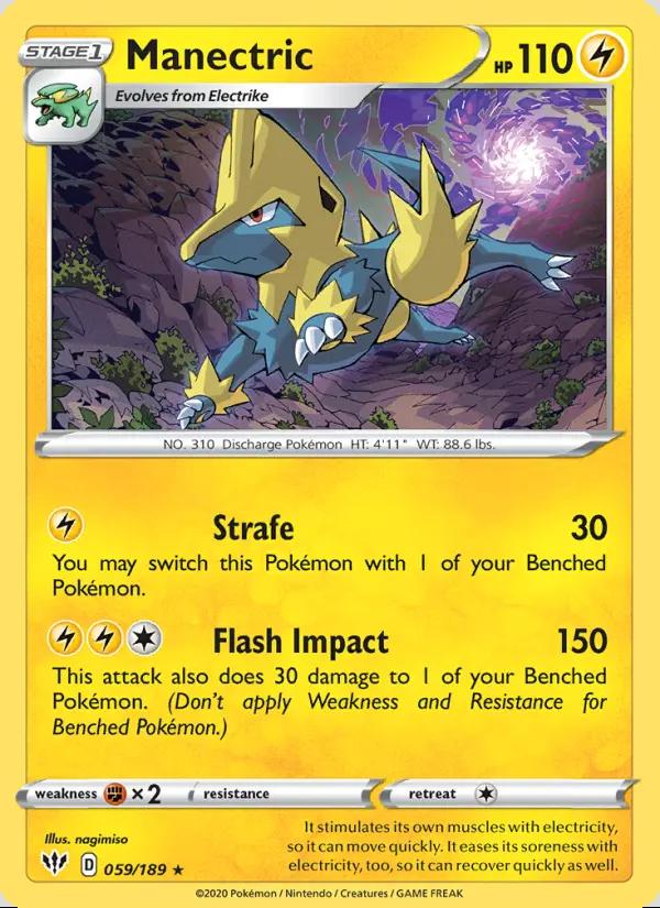 Image of Manectric Darkness Ablaze (DAA) #059