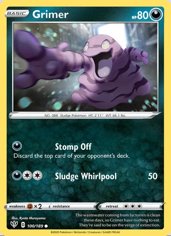 Image of Grimer Darkness Ablaze (DAA) #100