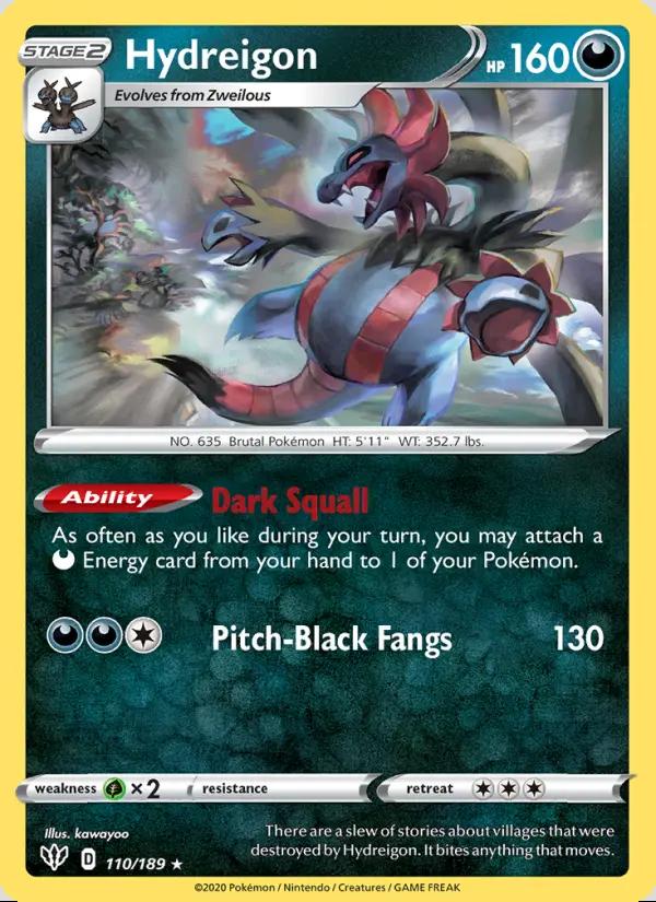 Image of Hydreigon Darkness Ablaze (DAA) #110