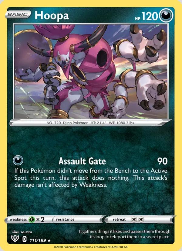 Image of Hoopa Darkness Ablaze (DAA) #111