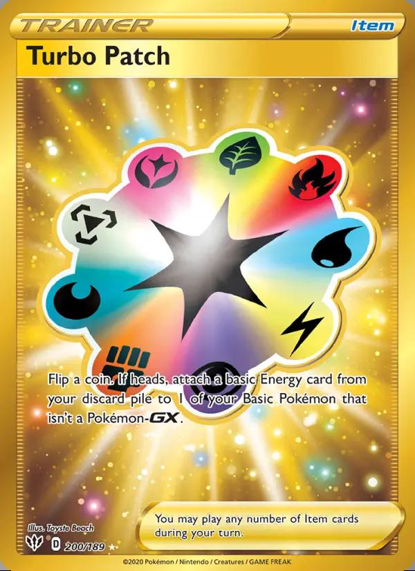 Image of Turbo Patch Darkness Ablaze (DAA) #200