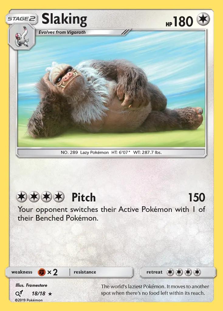 Image of Slaking Detective Pikachu (DET) #18