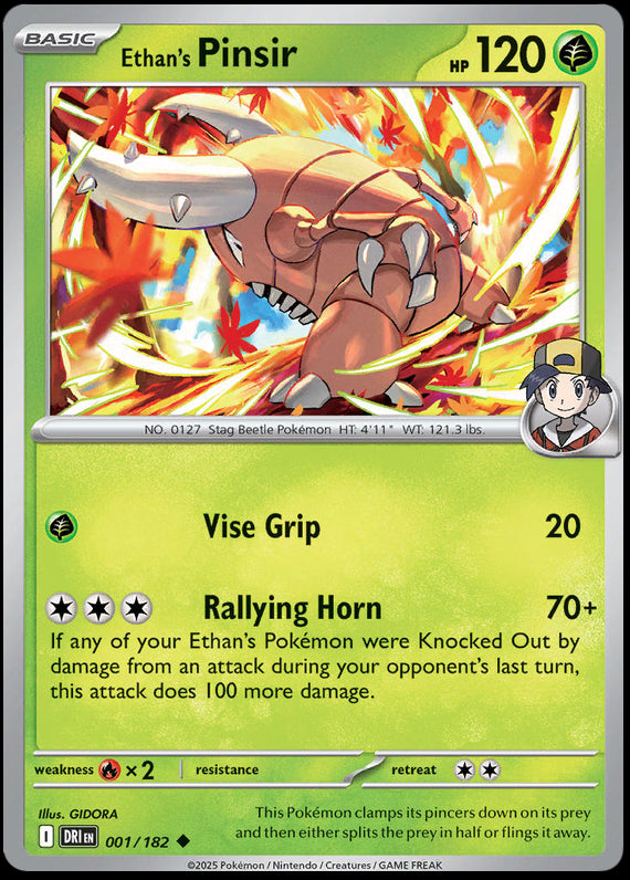 Image of Ethans Pinsir Destined Rivals (DRI) #001