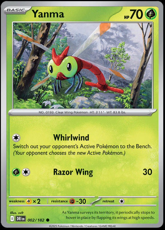 Image of Yanma Destined Rivals (DRI) #002