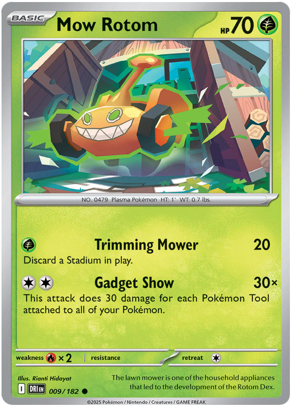 Image of Mow Rotom Destined Rivals (DRI) #009