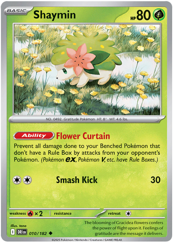 Image of Shaymin Destined Rivals (DRI) #010