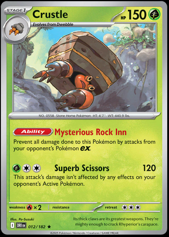 Image of Crustle Destined Rivals (DRI) #012