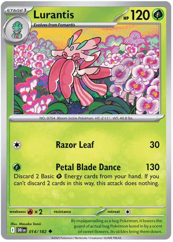 Image of Lurantis Destined Rivals (DRI) #014