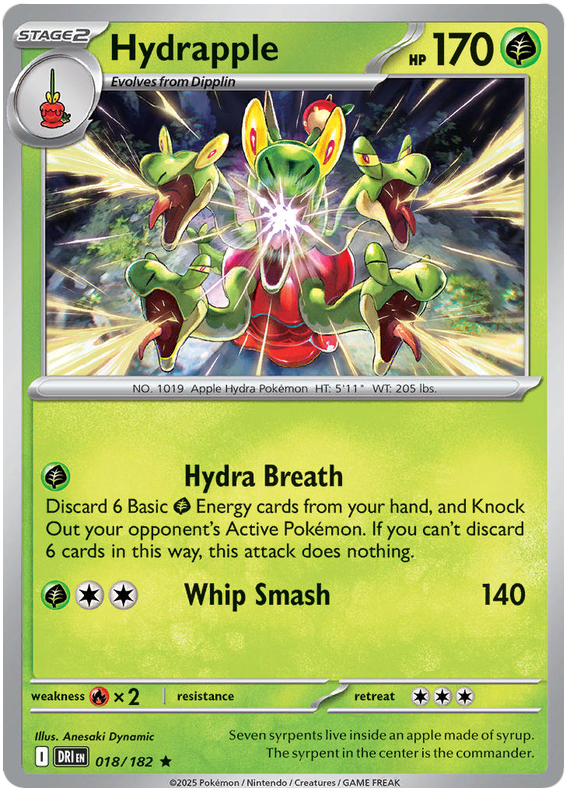 Image of Hydrapple Destined Rivals (DRI) #018