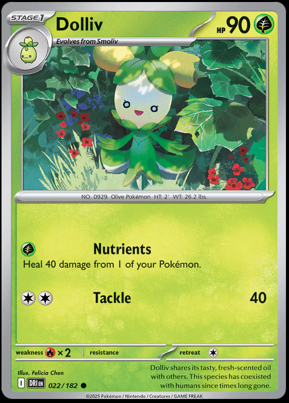 Image of Dolliv Destined Rivals (DRI) #022