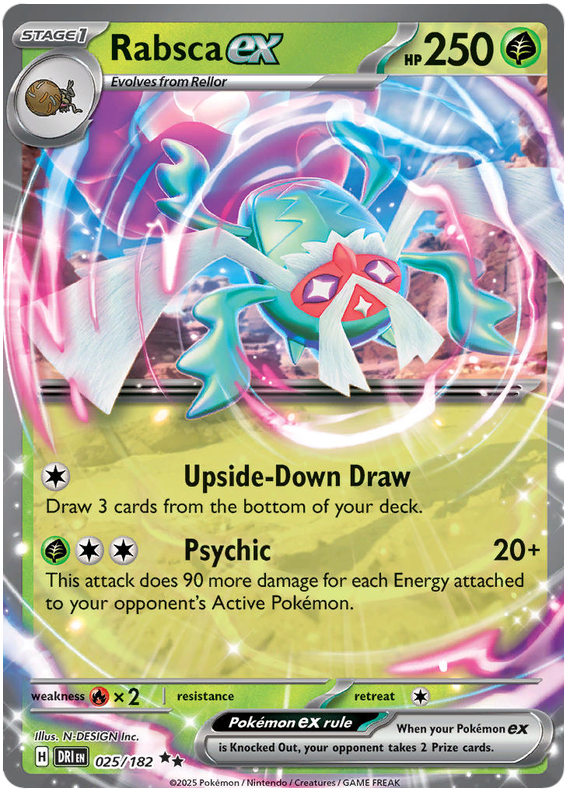 Image of Rabsca ex Destined Rivals (DRI) #025