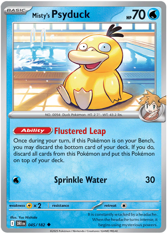 Image of Mistys Psyduck Destined Rivals (DRI) #045