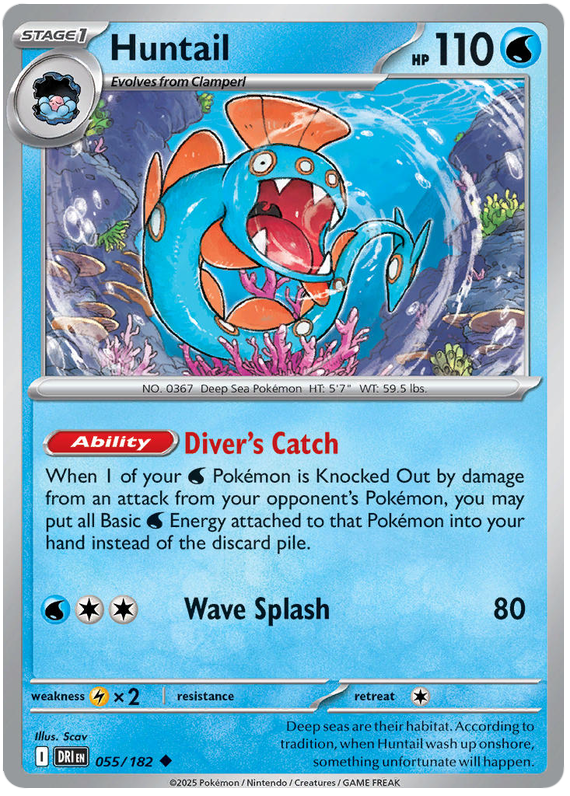 Image of Huntail Destined Rivals (DRI) #055