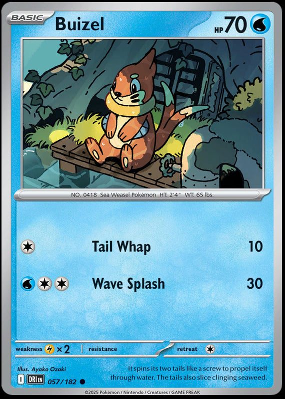 Image of Buizel Destined Rivals (DRI) #057