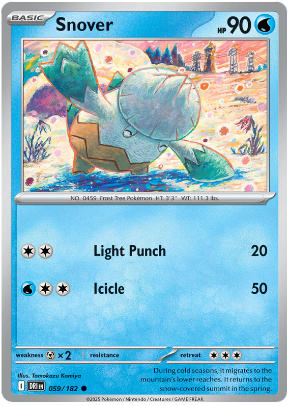 Image of Snover Destined Rivals (DRI) #059