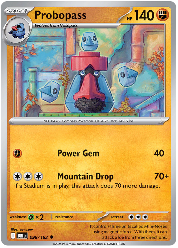 Image of Probopass Destined Rivals (DRI) #098
